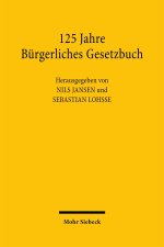 125 Jahre Bürgerliches Gesetzbuch