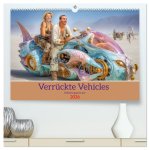 Verrückte Vehicles - Erfindungsgeist pur (hochwertiger Premium Wandkalender 2026 DIN A2 quer), Kunstdruck in Hochglanz