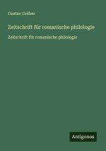 Zeitschrift für romanische philologie