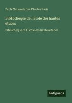 Bibliothèque de l'Ecole des hautes études