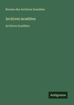 Archives israélites