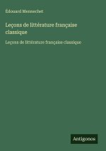 Leçons de littérature française classique