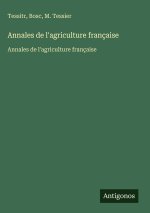 Annales de l'agriculture française