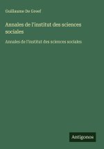 Annales de l'institut des sciences sociales