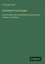 Altitalische Forschungen