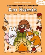 Süß und flauschig: Am Kamin - das bezaubernde Ausmalbuch