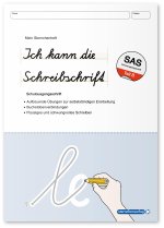 Ich kann die Schreibschrift Teil B in Schulausgangsschrift
