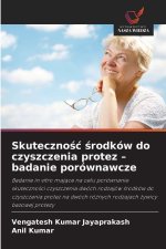 Skuteczno¿¿ ¿rodków do czyszczenia protez - badanie porównawcze