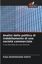 Analisi della politica di indebitamento di una società commerciale
