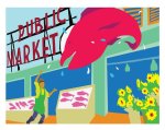 Seattle's Pike Place Market Art Print 11X14