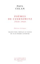 Poèmes de Czernowitz (1938-1945)