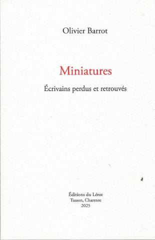 Miniatures