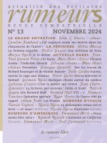 Rumeurs N°13 Hiver 2024