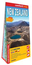 Nouvelle-Zélande 1/1.000.000 (carte grand format laminée). New Zealand