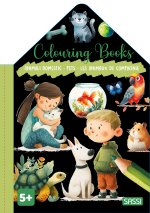 Colouring book. Les animaux de compagnie