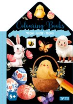 Colouring books. Pâques