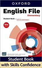 English file 5th edition elementary; student's book with access to skills confidence