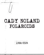 CADY NOLAND POLAROIDS 1986-2024
