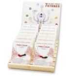 Sortiment Chakra Power Stones Armbänder, 28 Stück sortiert