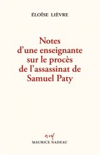 Notes d'une enseignante sur le procès de l'assassinat de Sam