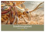 Insektenplanet - Surrealer Science-Fiction (Tischkalender 2026 DIN A5 quer), CALVENDO Monatskalender