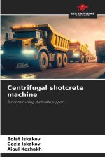 Centrifugal shotcrete machine