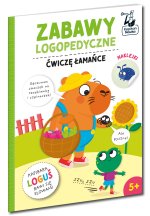 Ćwiczę łamańce. Kapitan Nauka. Zabawy logopedyczne. Kapibara Loguś