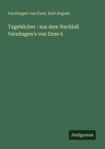 Tagebücher : aus dem Nachlaß Varnhagen's von Ense 6
