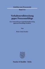 Verhaltensvollstreckung gegen Prozessunfähige