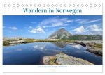 Wandern in Norwegen - Einklang von Gebirge und Meer (Tischkalender 2026 DIN A5 quer), CALVENDO Monatskalender