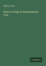Notas al Código de Enjuiciamiento Civil