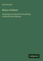 Bilanz-Schlüssel