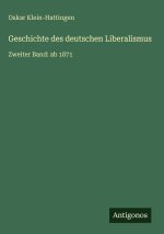 Geschichte des deutschen Liberalismus