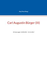Carl Augustin Bürger (III)