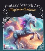 Magische Einhörner - Fantasy Scratch Art