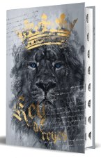 Biblia Rvr 1960 Letra Grande Tamaño Manual, Tapa Dura León Rey de Reyes Con Índice / Spanish Bible Rvr 1960 Handy Size Large Print Hardcover Lion King