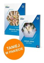 PEWNY START. G Zestaw Karty pracy. Jesień, zima Wiosna, lato