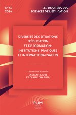 Diversité des situations d’éducation et de formation :  institutions, pratiques et internationalisation