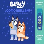 COMO BRILLAN! LIBRO DE BLUEY CON LINTERNA.