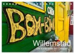 Willemstad - Die bunte Seite von Curaçao (Tischkalender 2026 DIN A5 quer), CALVENDO Monatskalender