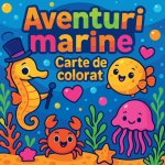 Aventuri marine - Carte de colorat pentru copii