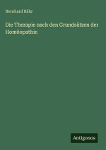 Die Therapie nach den Grundsätzen der Homöopathie