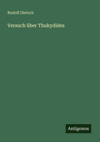 Versuch über Thukydides