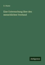 Eine Untersuchung über den menschlichen Verstand