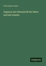 Organon der Erkenntniß der Natur und des Geistes