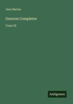 Oeuvres Completes