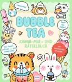 Kawaii-Mal-und-Rätselbuch - Bubble Tea