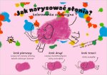Kolorowanka edukacyjna Jak narysować Słonia?