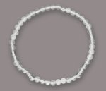 Bergkristall Edelsteinarmband 3-4mm, J748-05