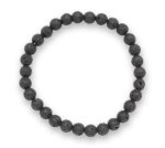 Lavastein Edelsteinarmband 6mm, J749-34